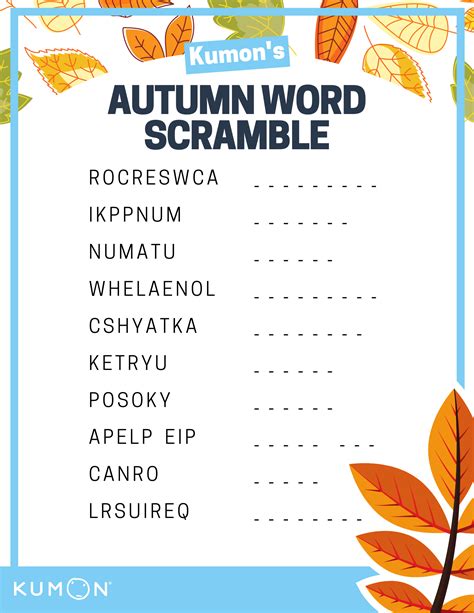 Word Scramble .